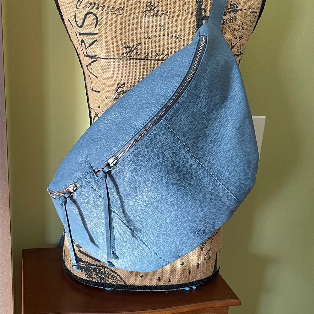 Lucky Brand Sky Blue Crossbody Bag